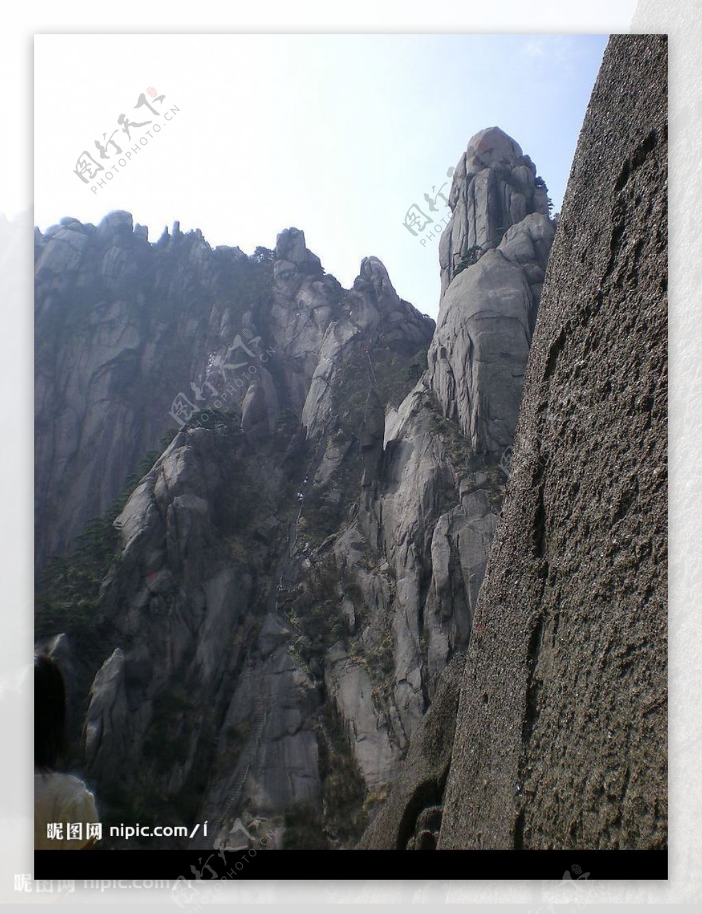 黄山奇峰之石金刚图片