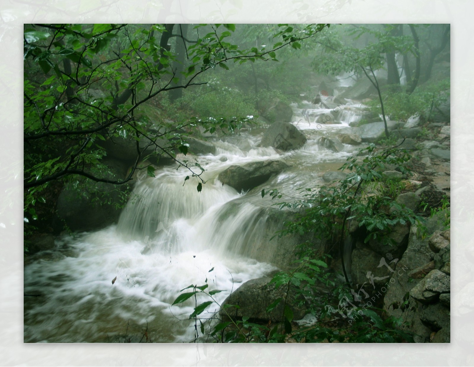 山东新泰莲花山风景图片