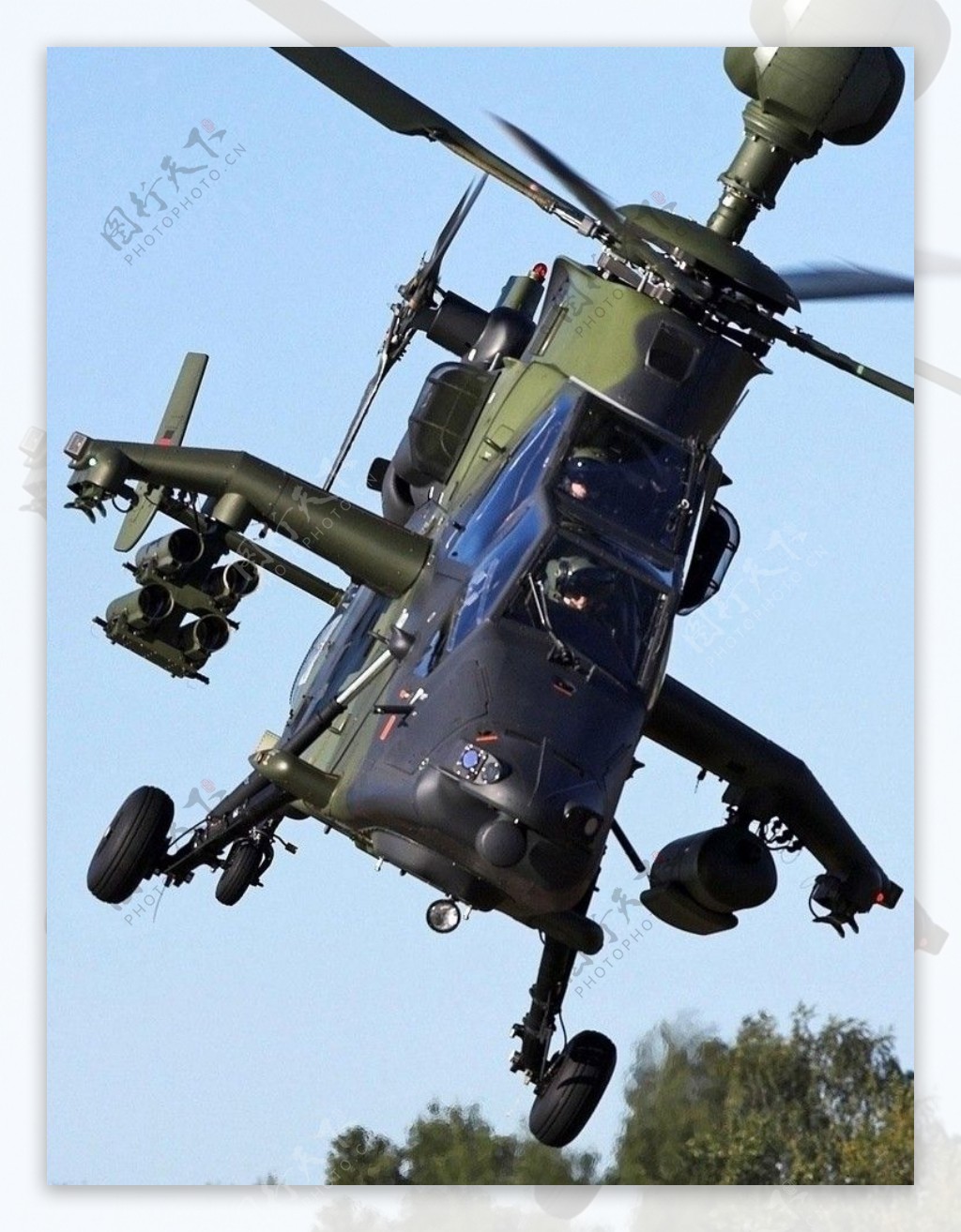 虎式武装直升机图片