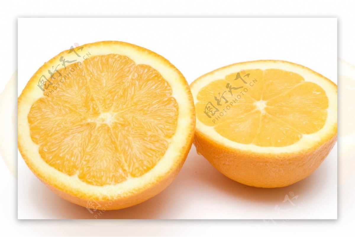 唯美橙子图片