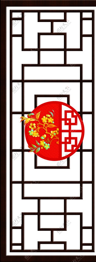 中式门图片