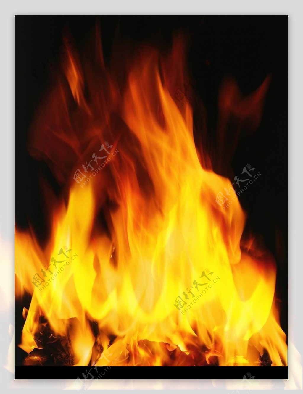 炽热火焰图片