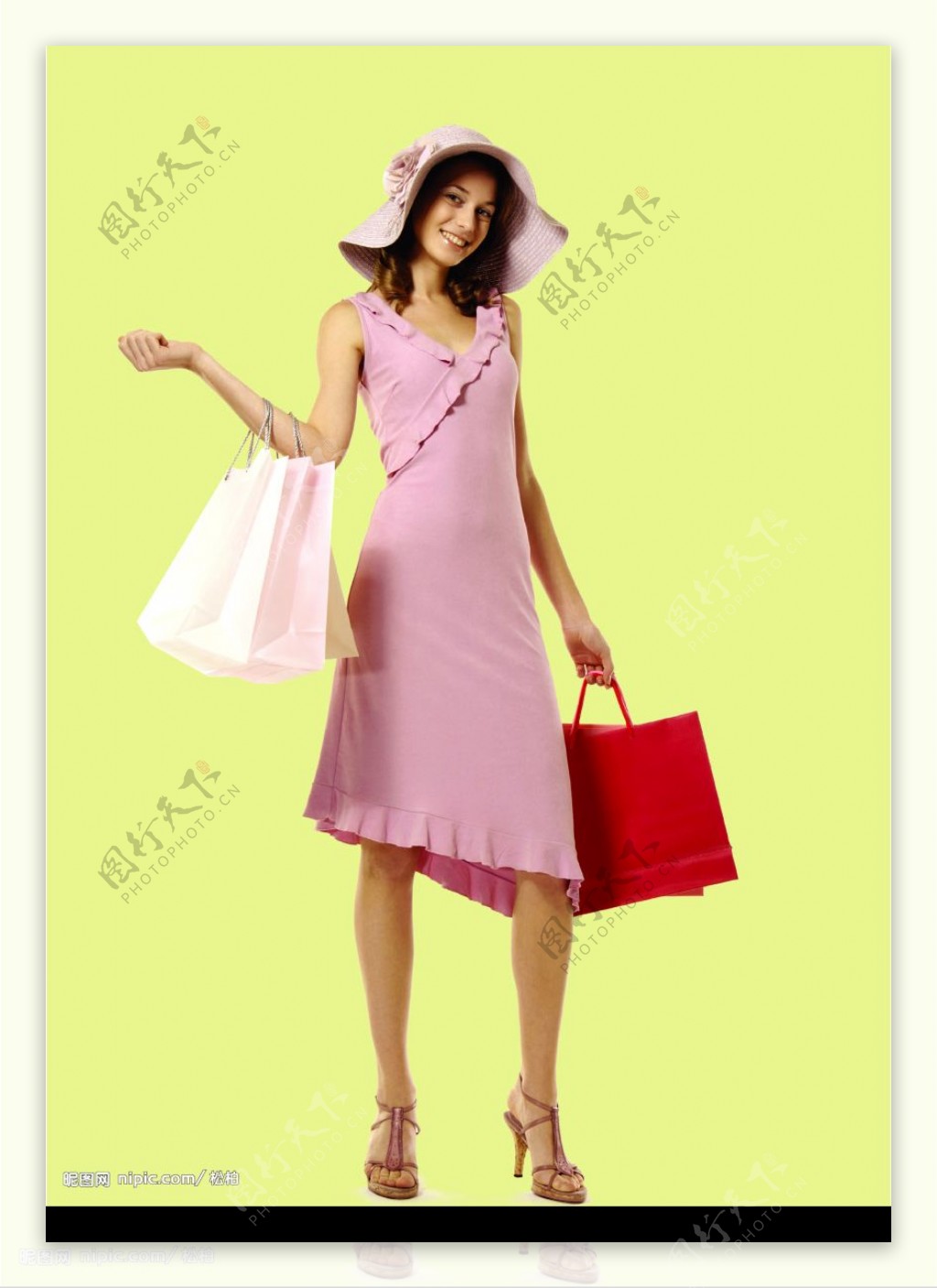 购物女性图片
