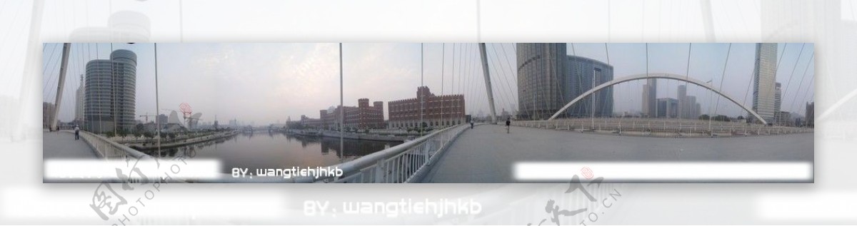 360度合成大沽桥图片