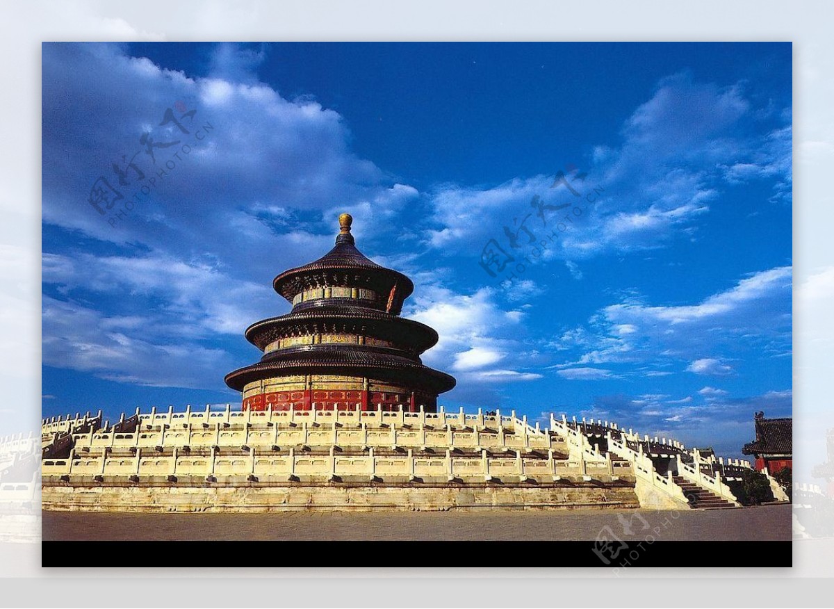 北京天坛祈年宫图片