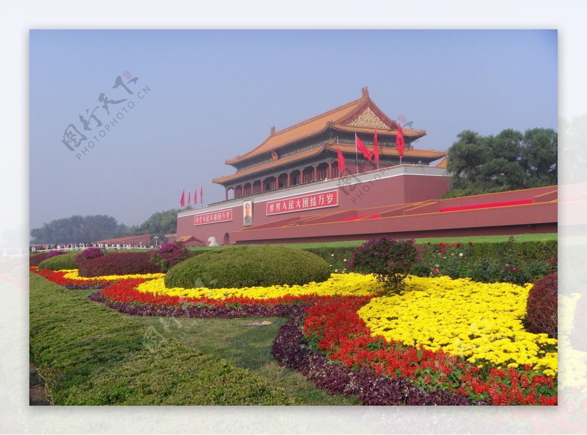 故宫景点天安门图片