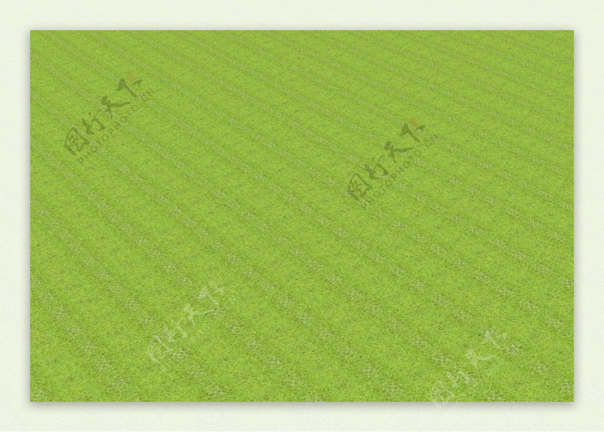 l绿色草坪设计渲染素材图片