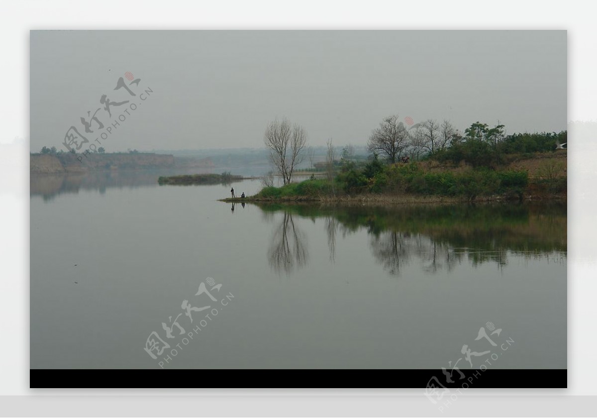 醴泉湖风光图片