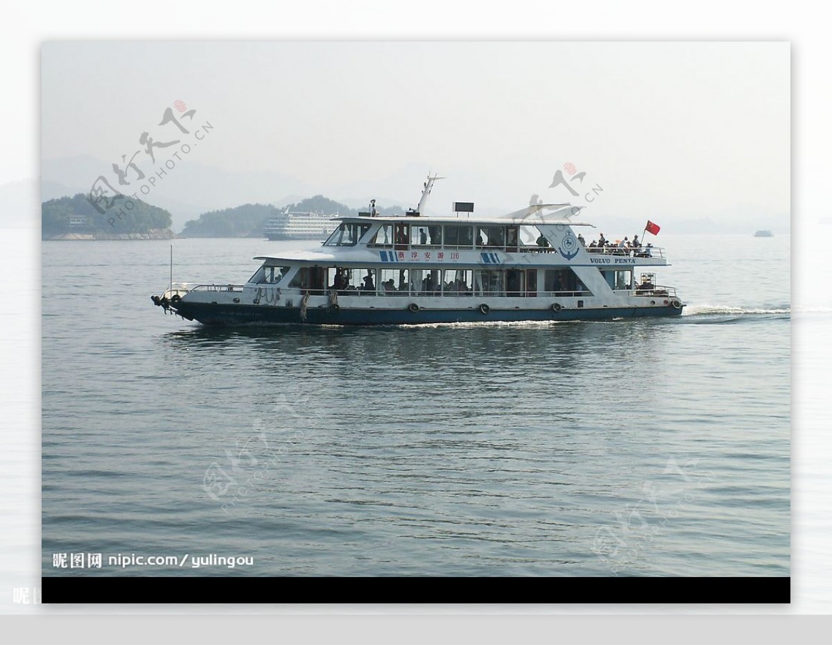 千岛湖游船图片