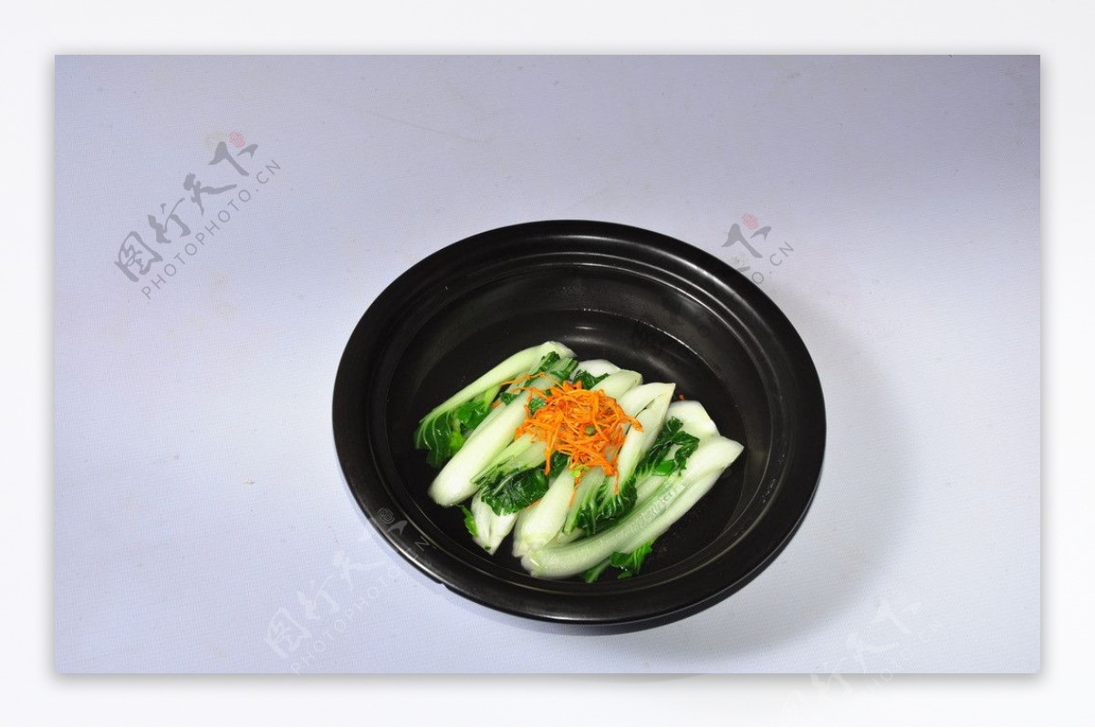 金虫草炖奶白菜图片