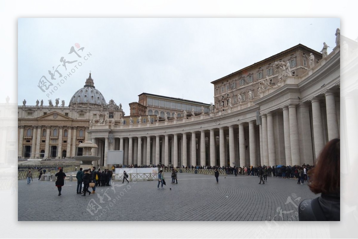 梵蒂冈广场图片