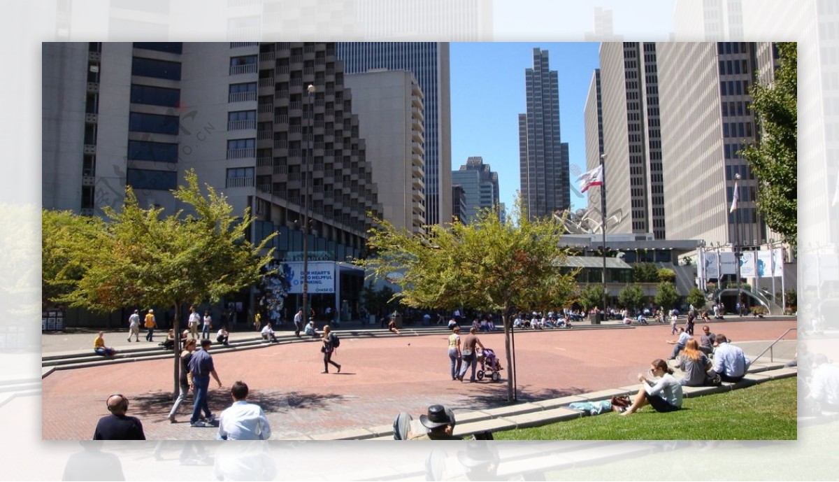 旧金山休闲广场景观图片