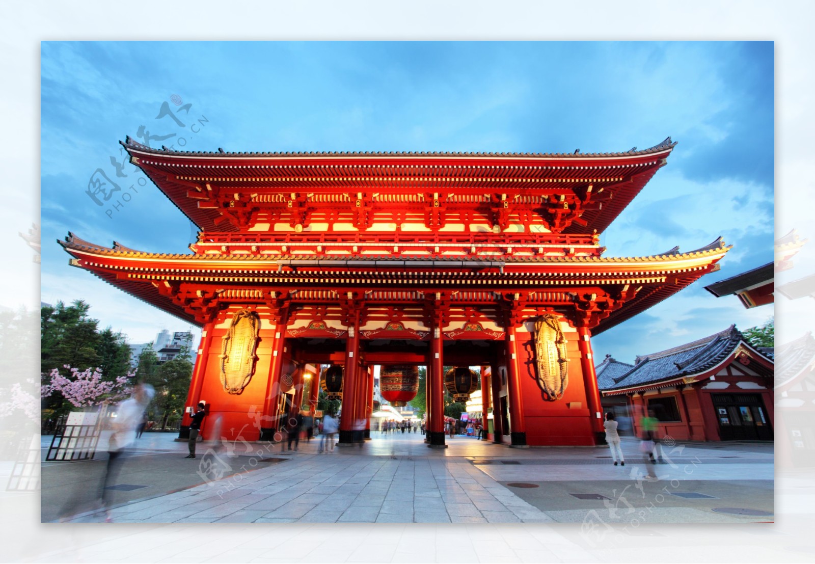 日本浅草寺图片