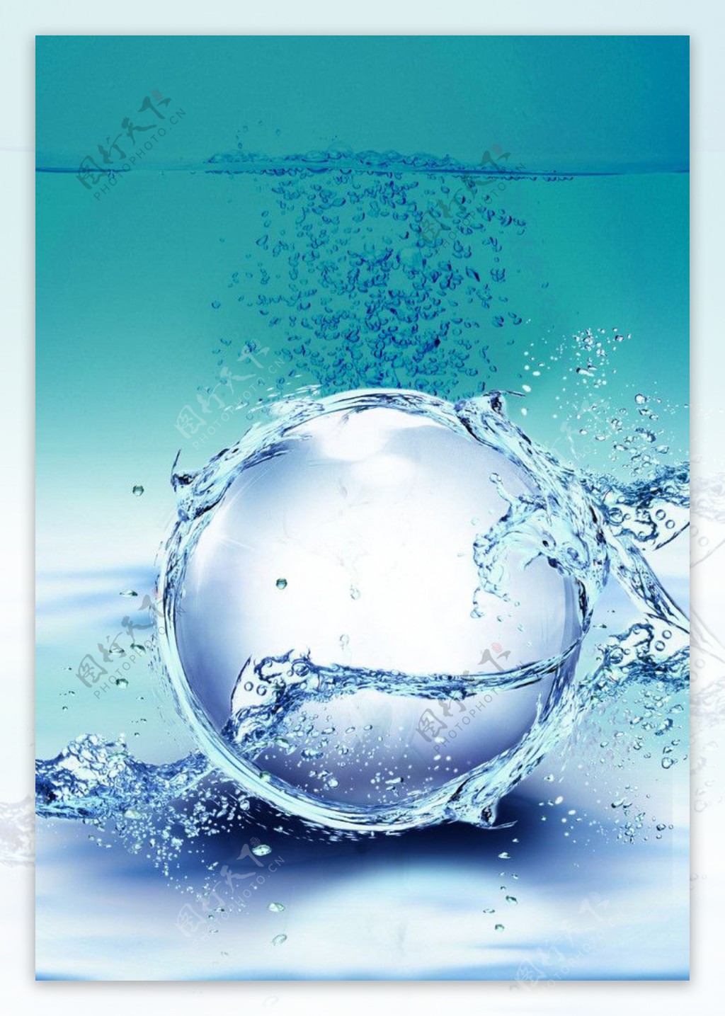 水球水深水图片