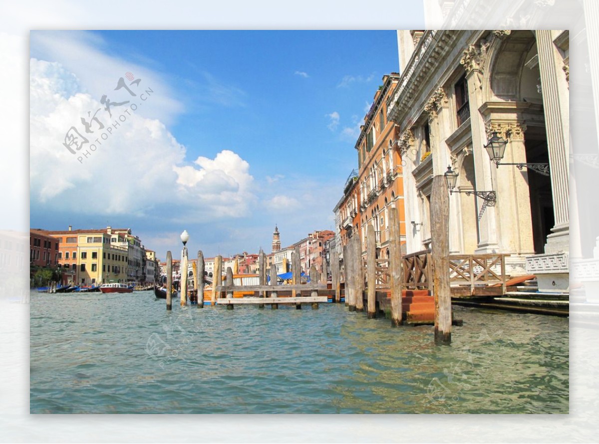 威尼斯岛大运河图片