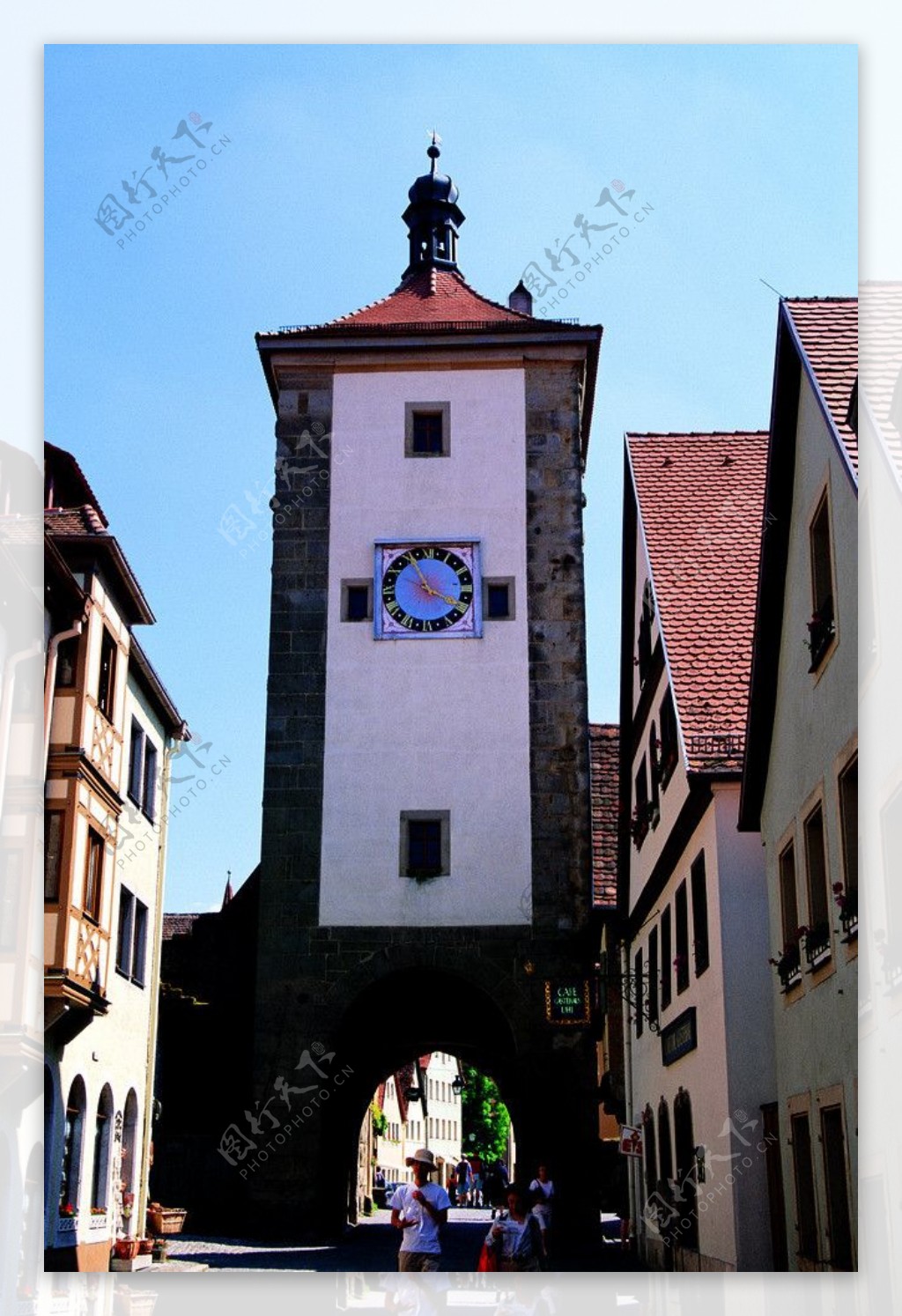 瑞士钟楼图片