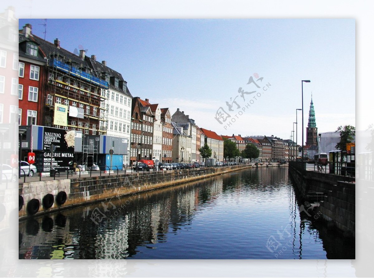 哥本哈根街景图片