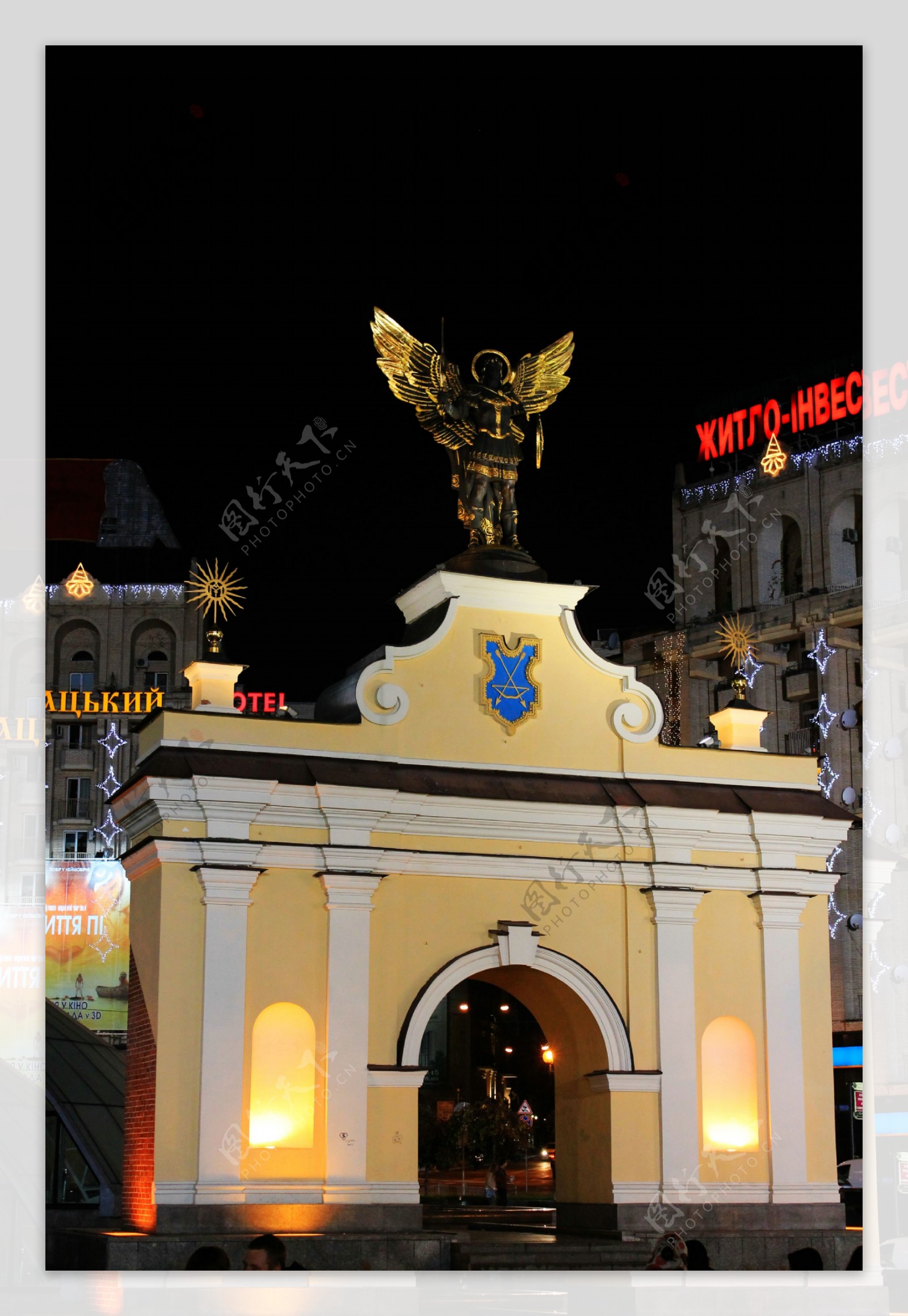 乌克兰基辅独立广场图片