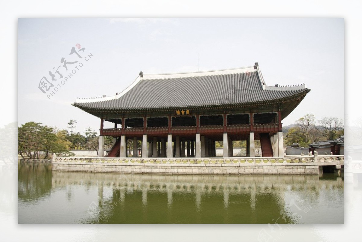 韩国首尔景福宫会庆楼图片