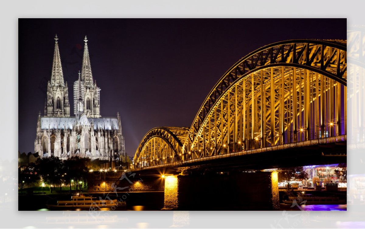 德国的科隆大教堂图片