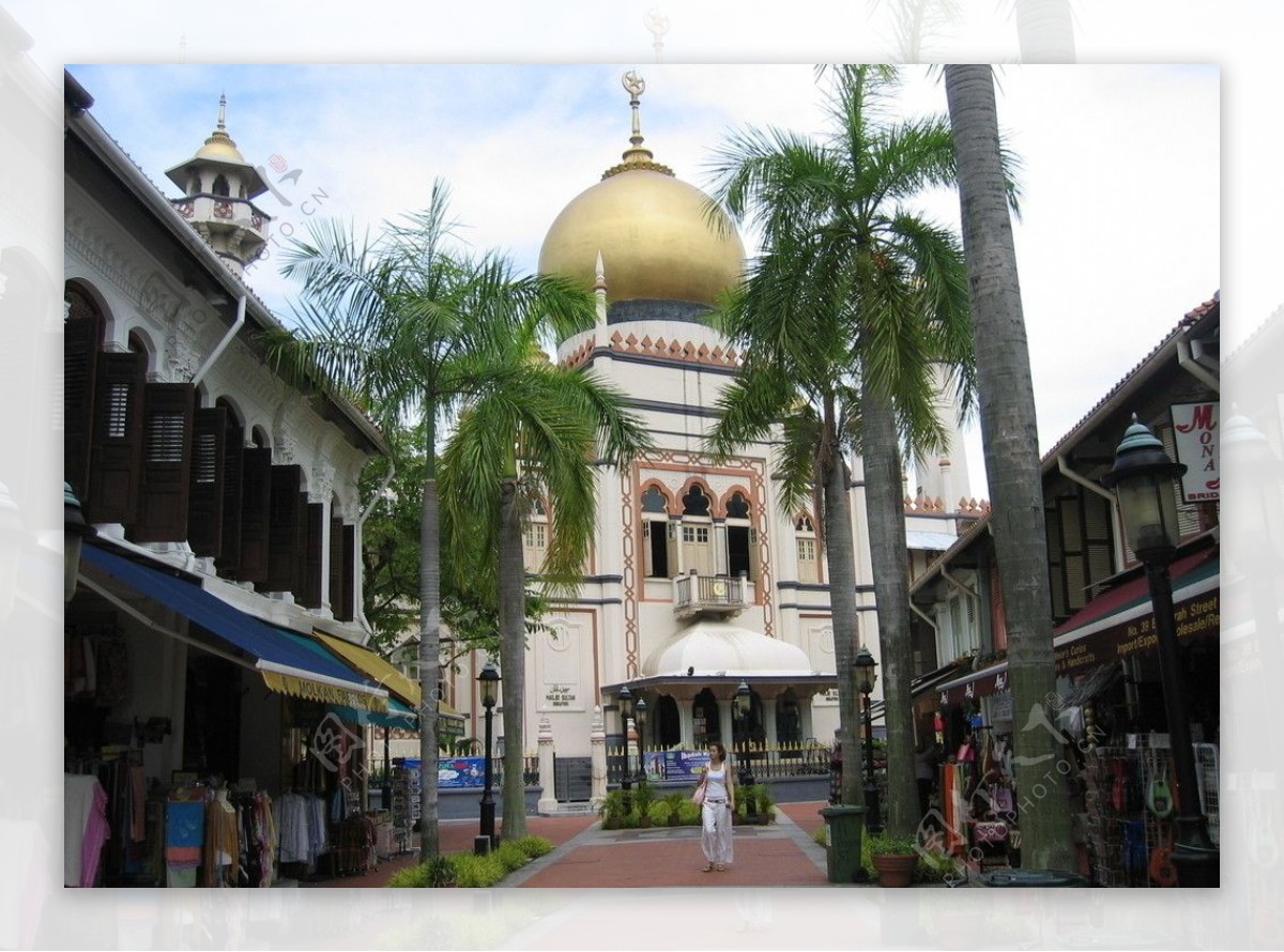 新加坡马来族清真寺图片