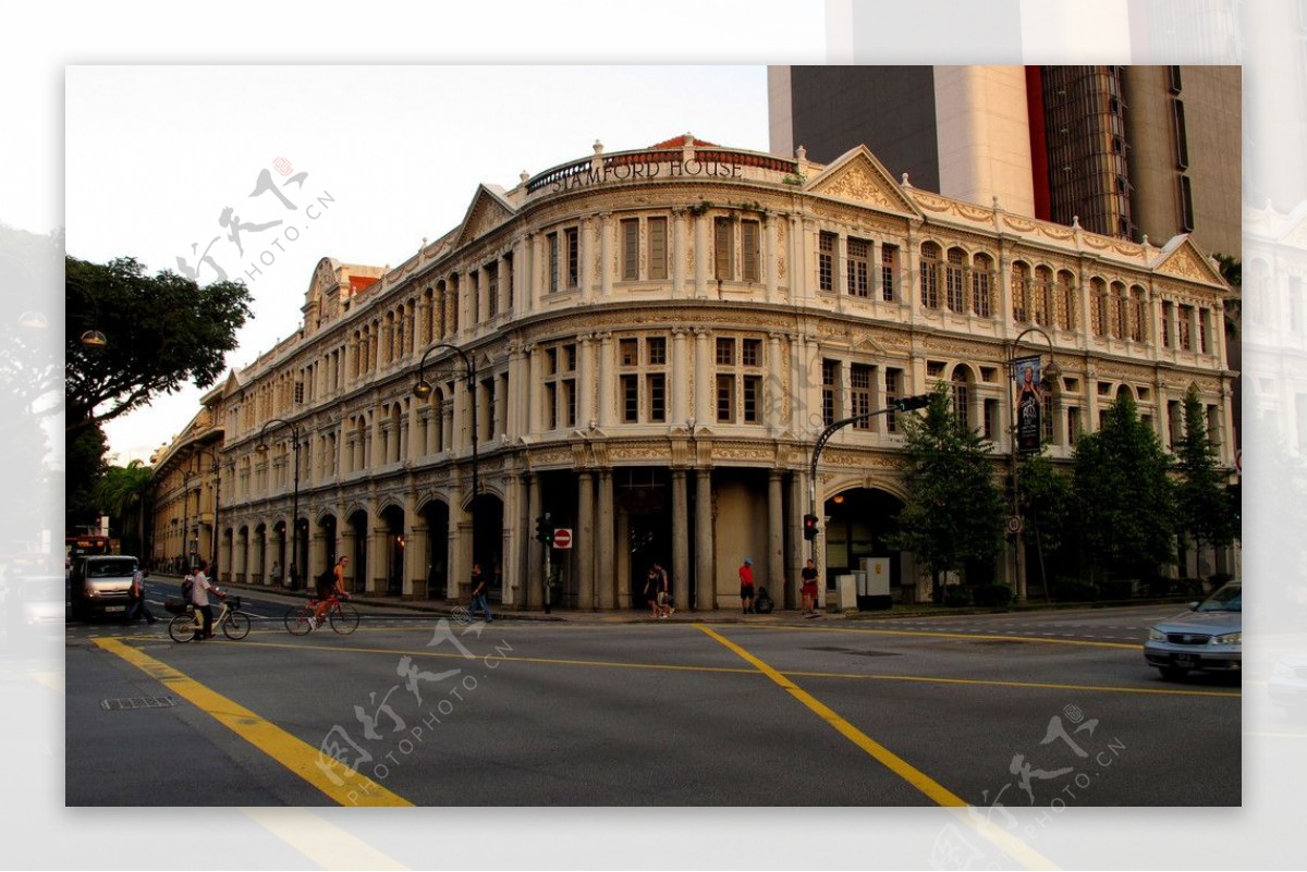新加坡老建筑斯坦福众议院图片