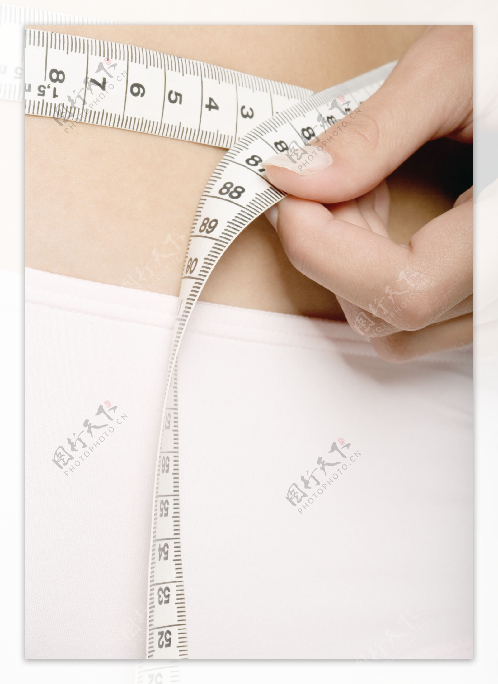 瘦身减肥测量图片