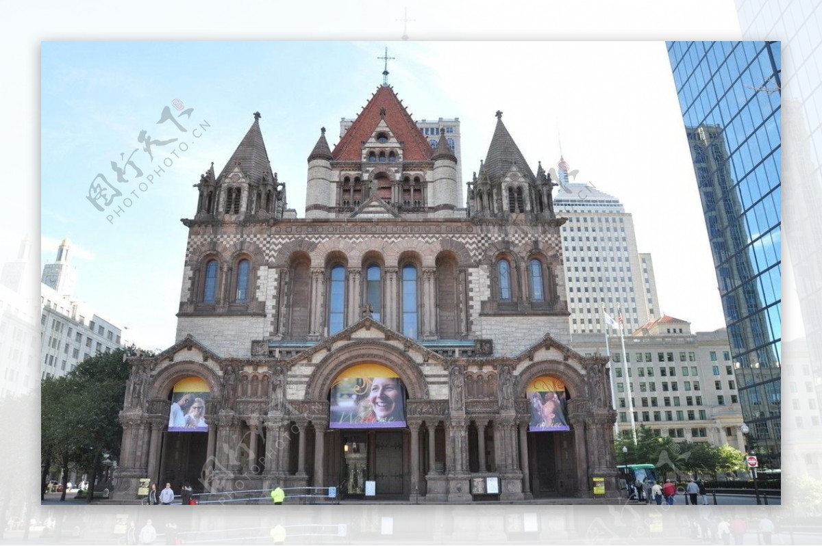 美國波士頓聖三一教堂图片