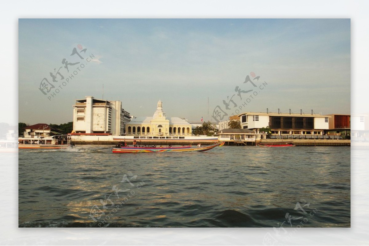 湄南河两岸风景图片