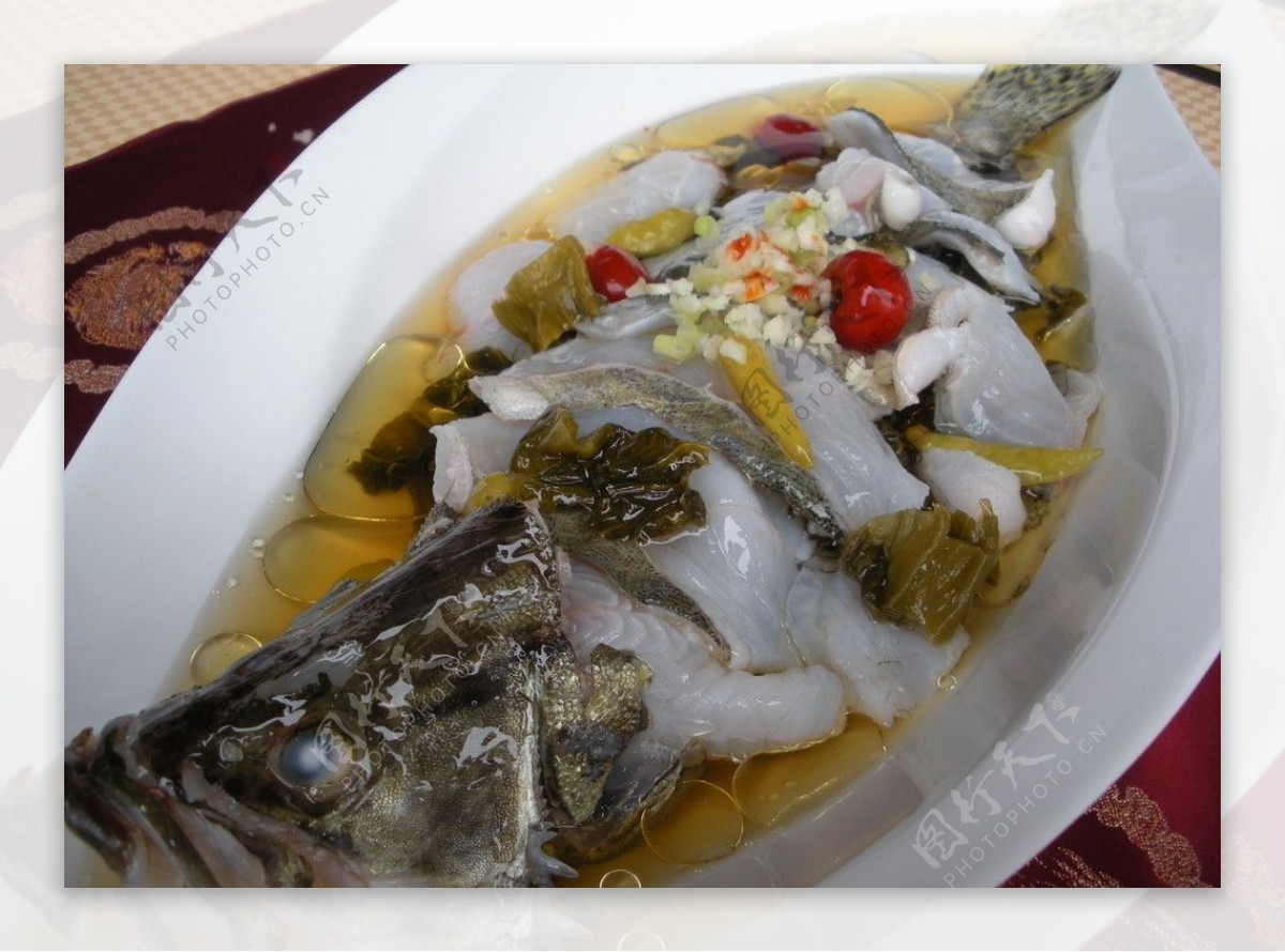 巴蜀酸菜鱼图片