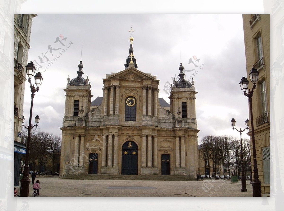 巴黎圣路易斯大教堂图片