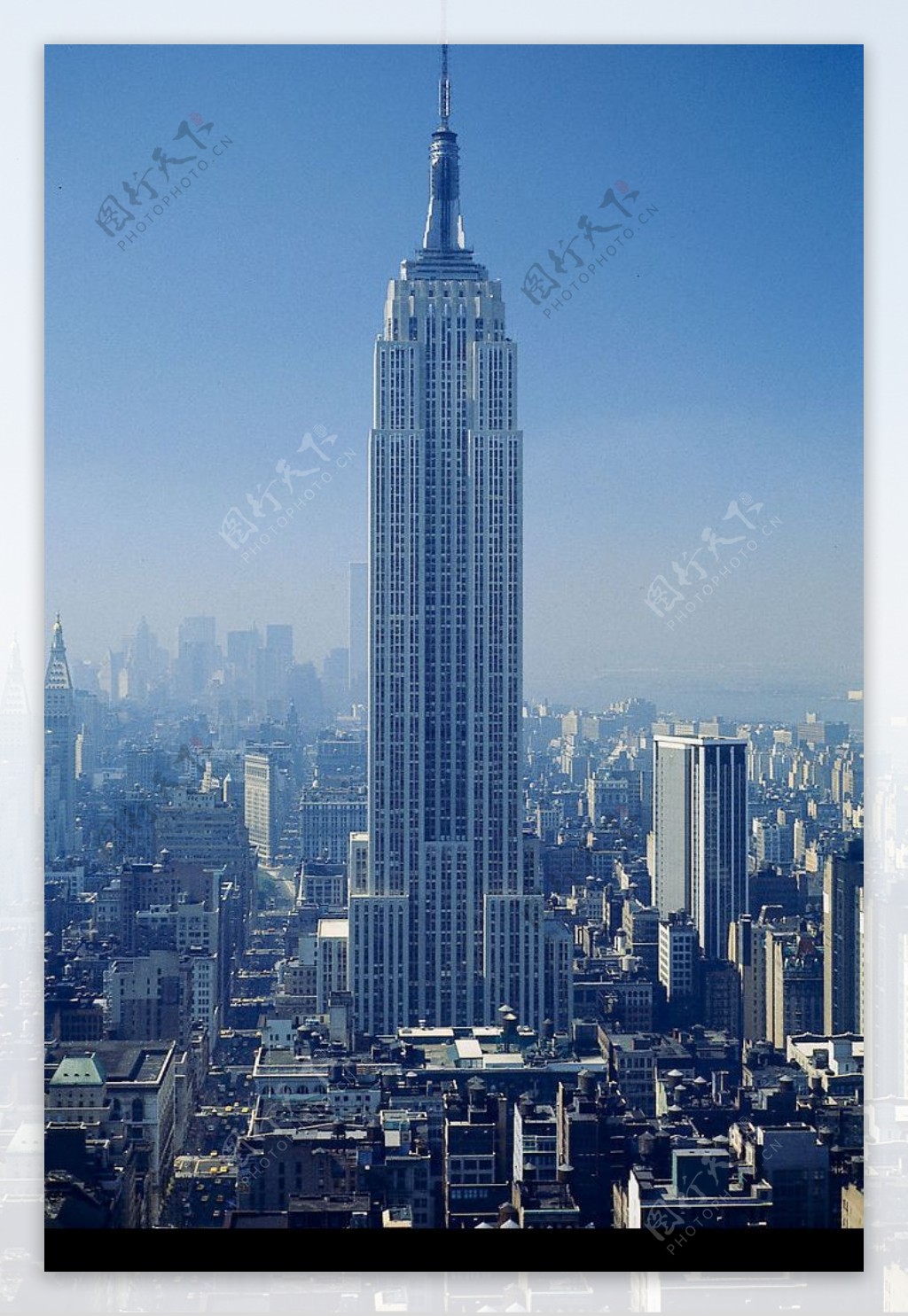 美国纽约帝国大厦图片