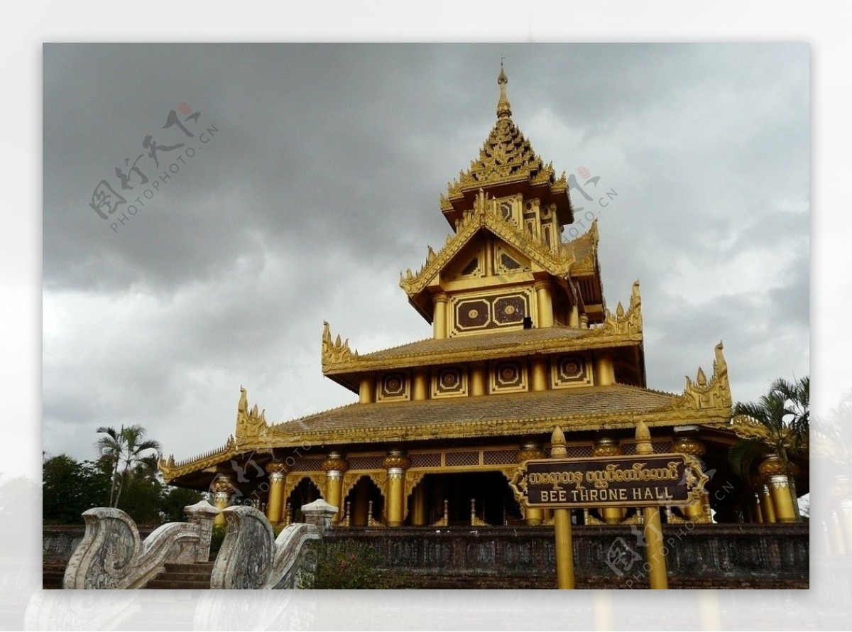 緬甸勃古勃古皇宮图片