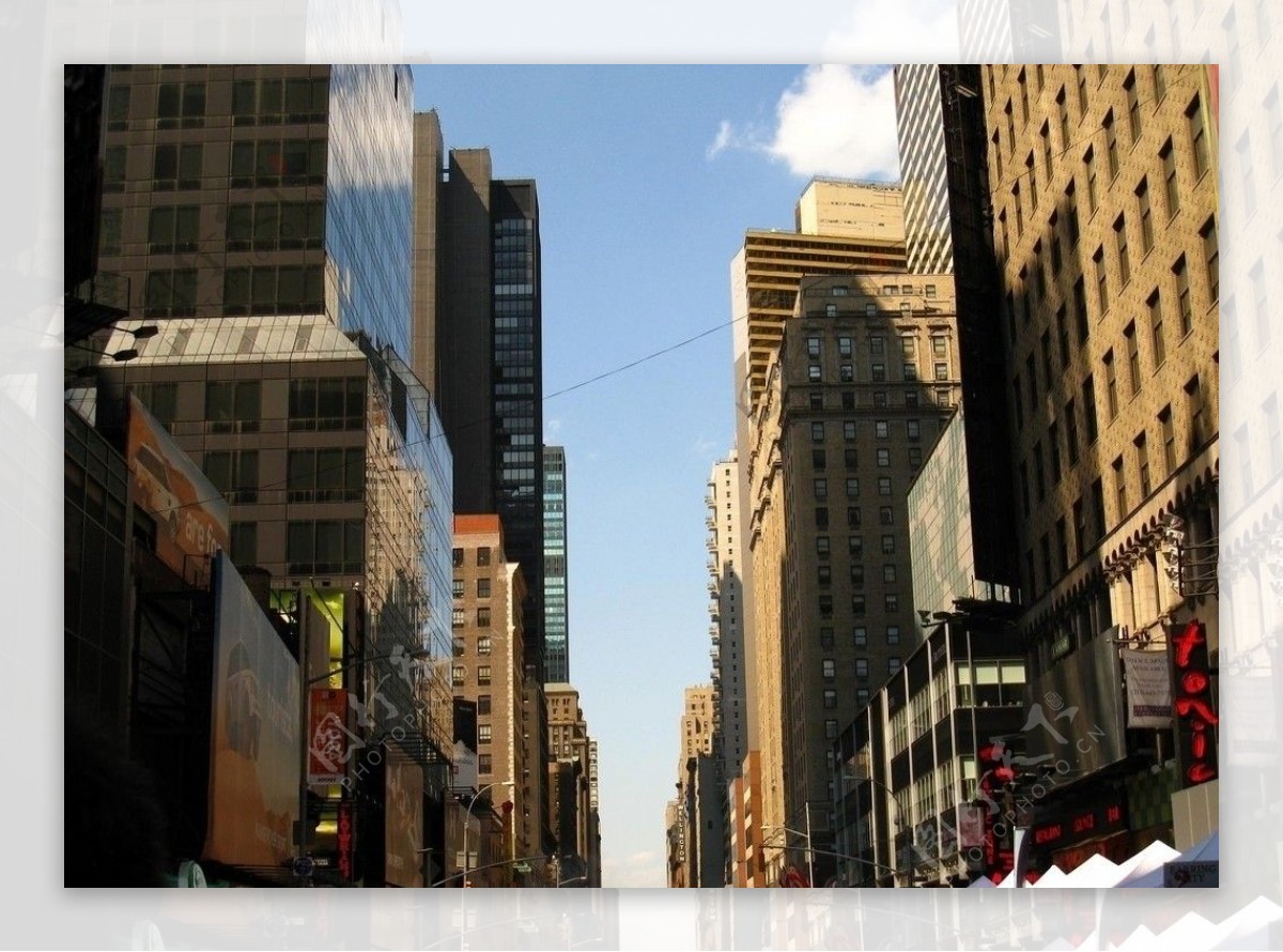 紐約曼哈頓街頭图片