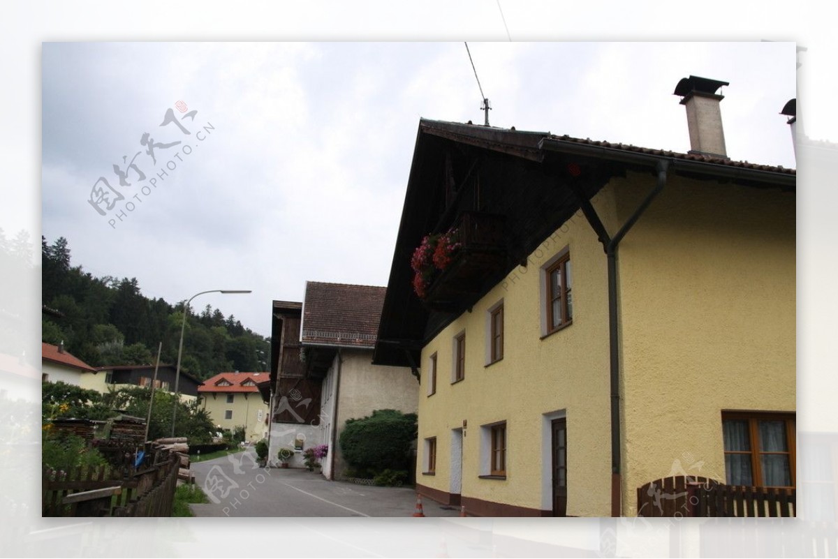 奥地利的乡村旅游摄影图片