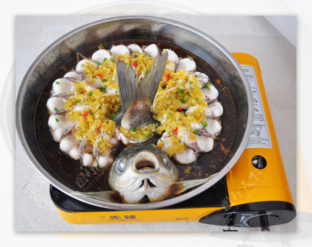 平锅鲩鱼图片