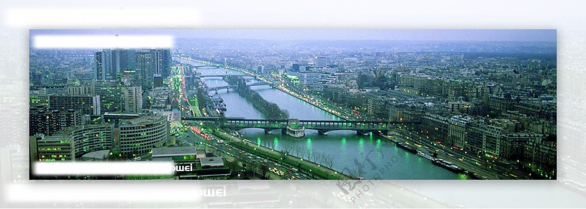 巴黎巨幅风光图片