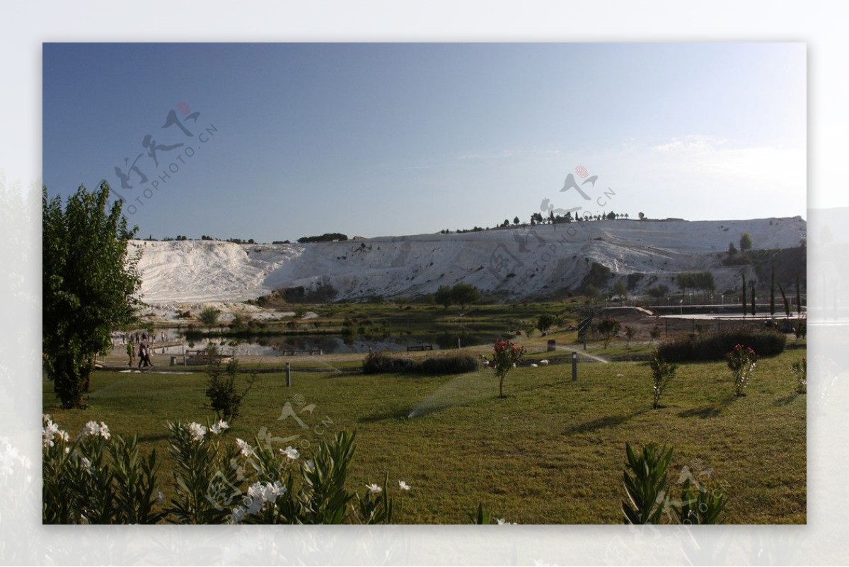 土耳其旅遊世界遺跡土耳其景點棉堡攝影圖片图片