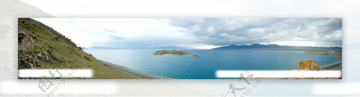 新疆赛里木湖接片图片
