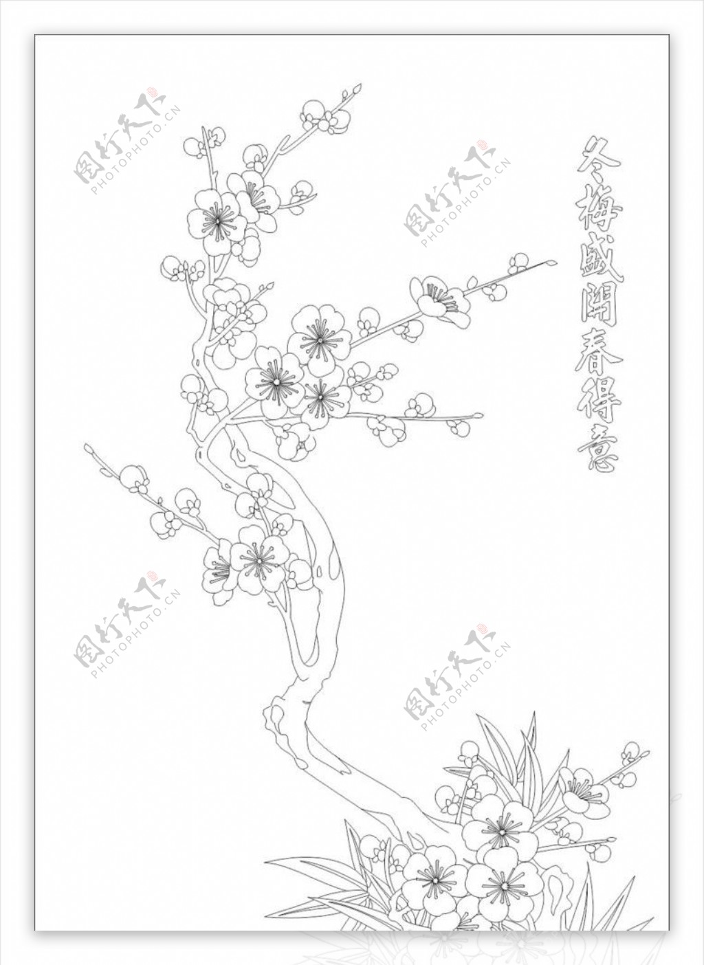 梅花底纹花纹素材背景素材免费下载(图片编号:796575)-六图网