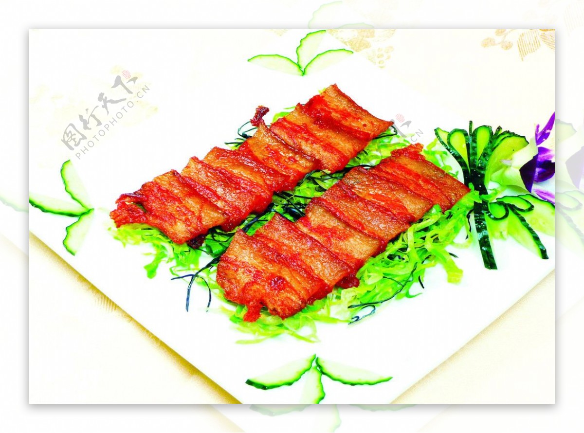 台湾香煎白肉图片