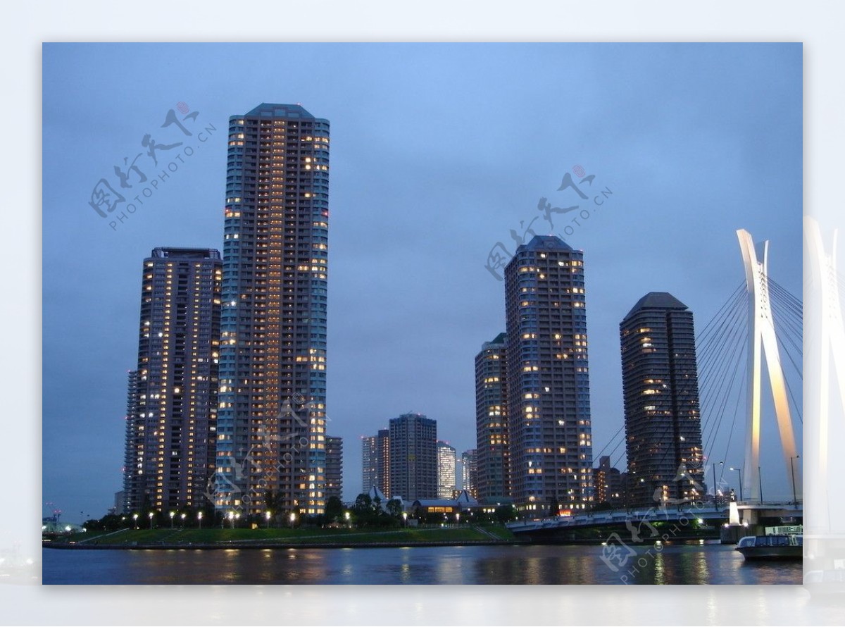 上海南浦大桥夜景图片