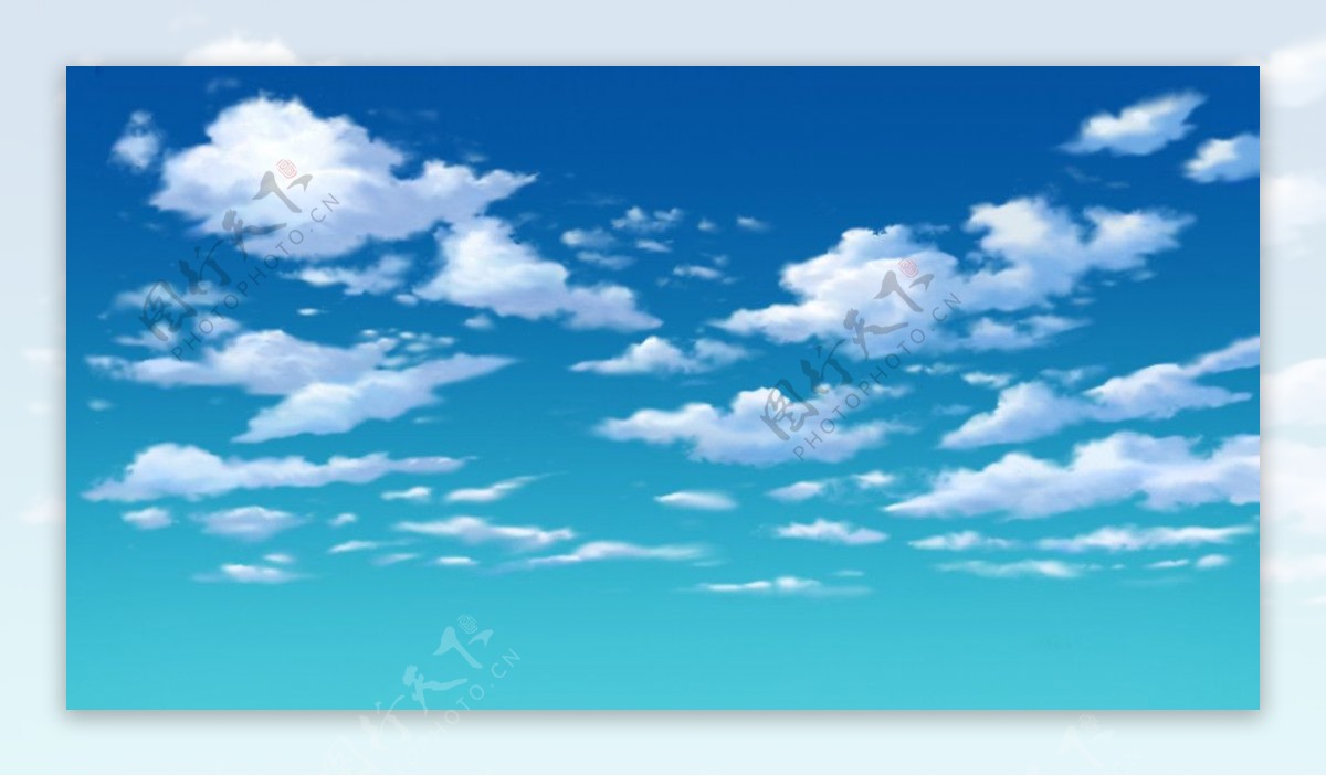 动画背景云朵繁云图片