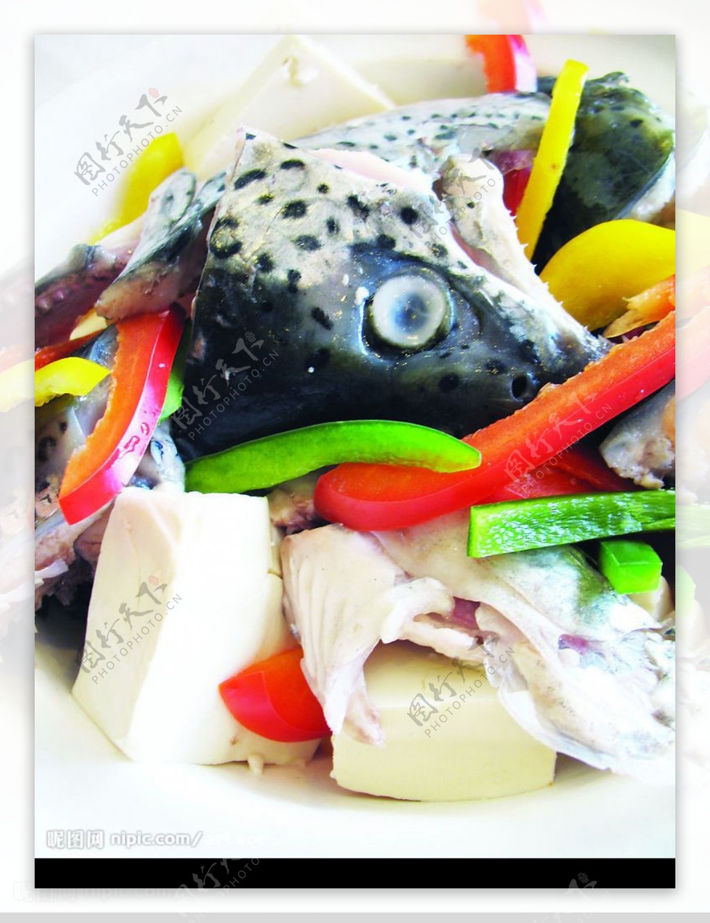 鱼头豆腐图片