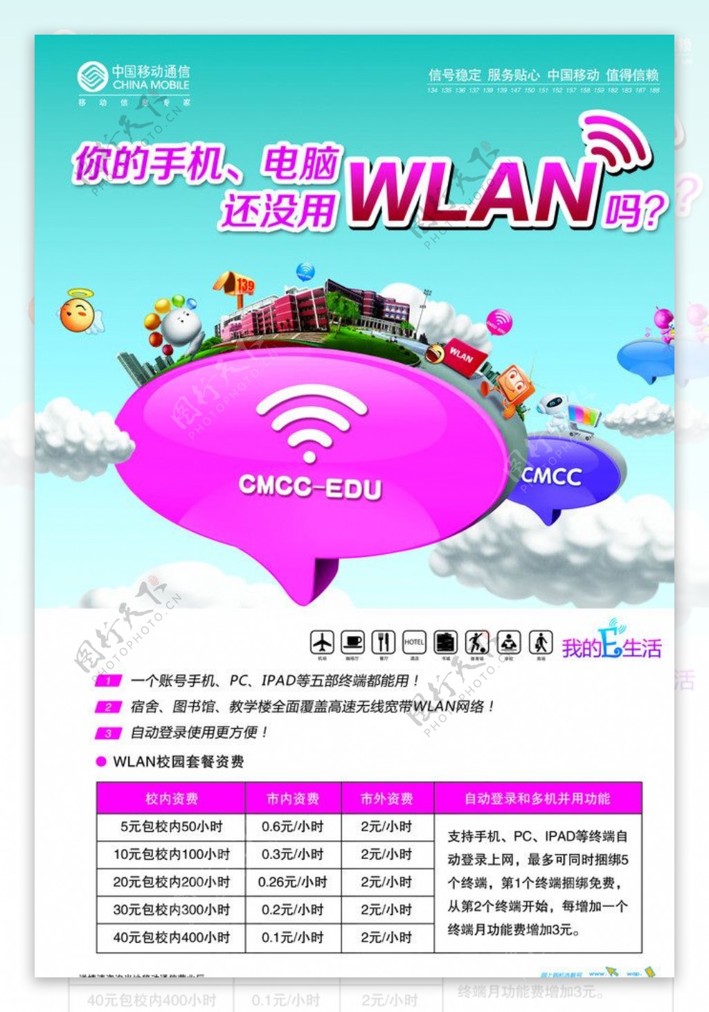 移动校园WLAN图片