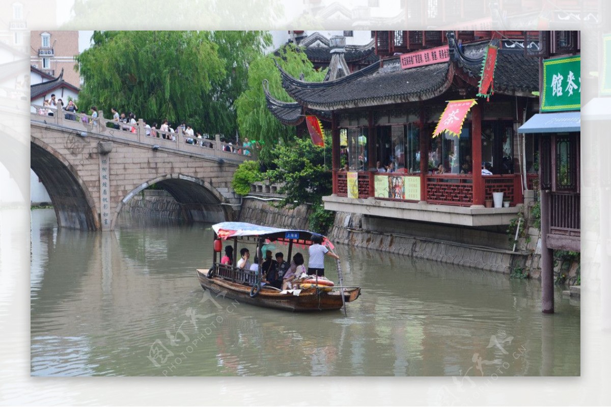 上海七宝古镇风景图片