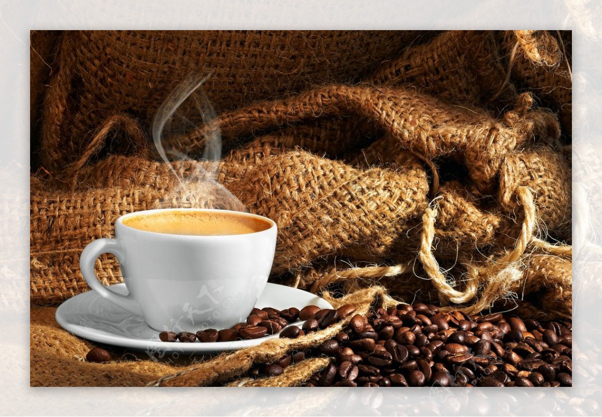 咖啡咖啡豆摄影高清图片