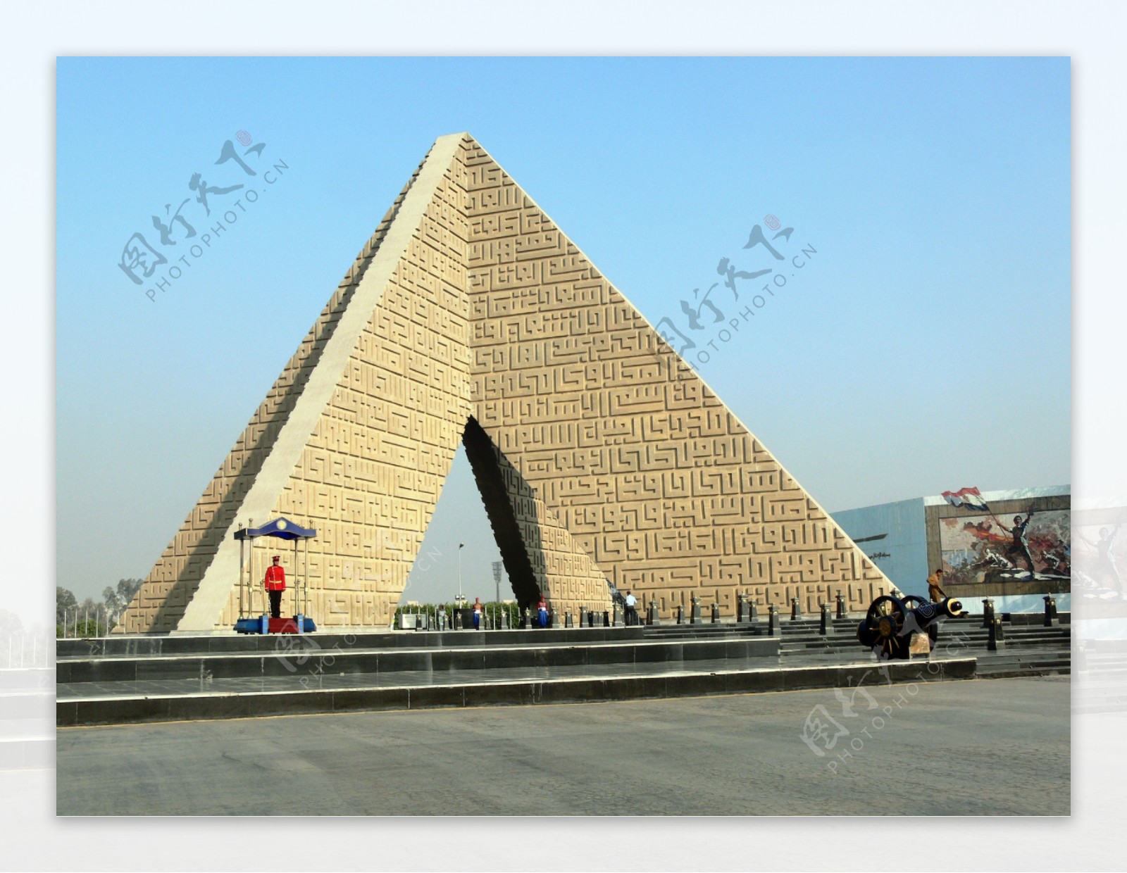 萨达特总统纪念碑全景图片