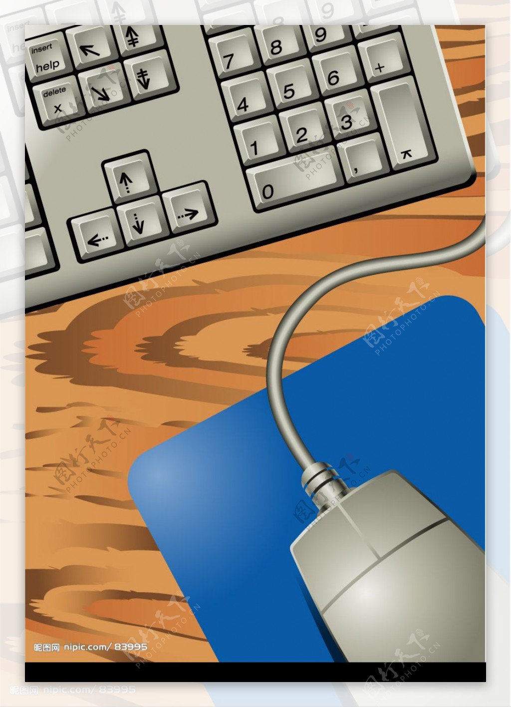 键盘与鼠标图片
