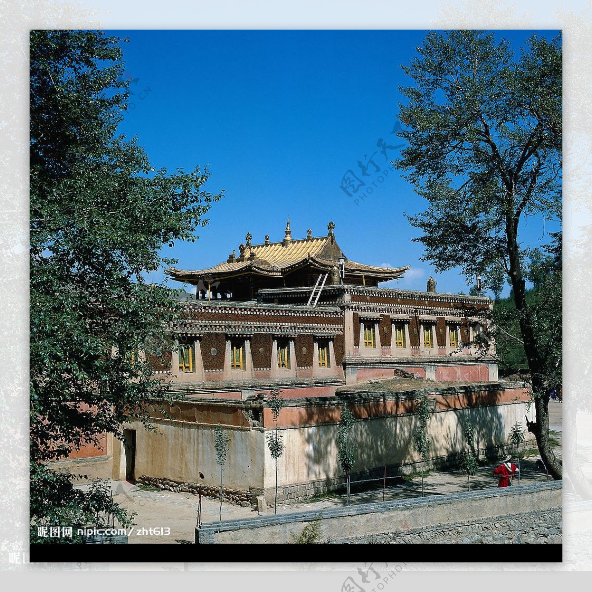 藏庙图片